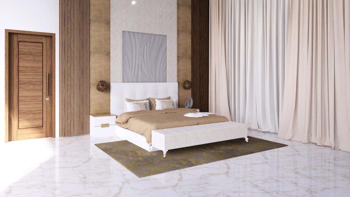 Modern Bedroom Floor Tiles