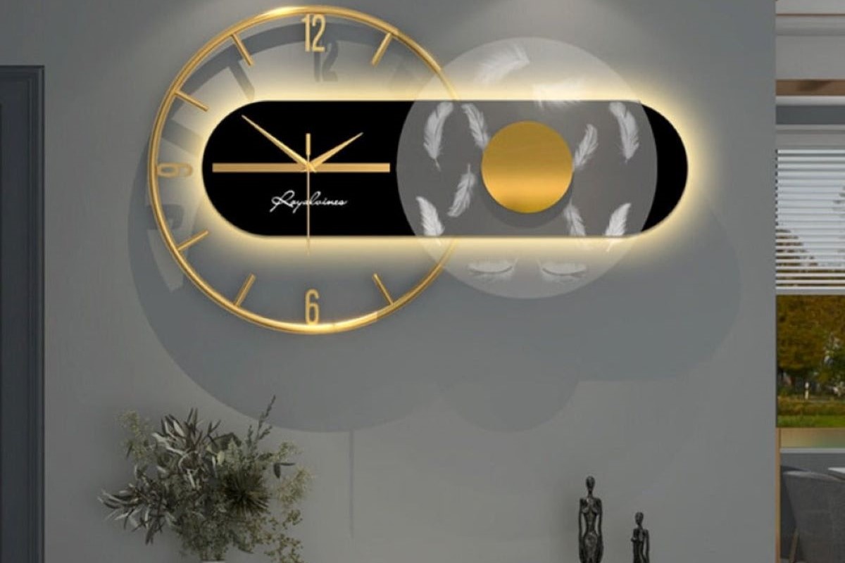  Living room wall clock decor ideas (homeparadis.com)